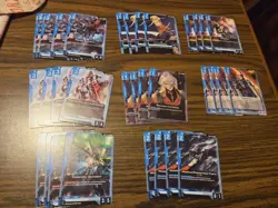 Gundam Card Game GD02 Dual Impact UC/C Uncommon and Common Playset 4x of Each - Image 4