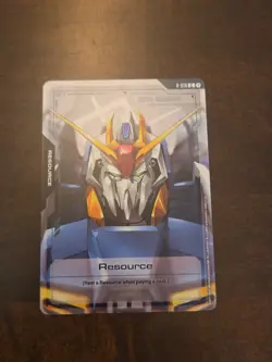 Gundam TCG Card Game Dual Impact Resource GD02 R-018 Zeta Gundam - Image 1