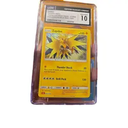 Pokemon Card Zapdos Holo CGC 10 Gem Mint, Charizard & Ho-Oh ex Deck 12/034, 2023 - Image 1