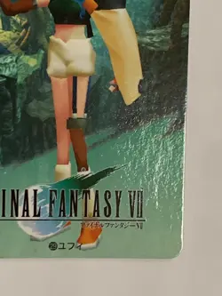 Yuffie Kisaragi FINAL FANTASY VII FF7 SQUARE japanese 1997 card Bandai F/S 29 - Image 4