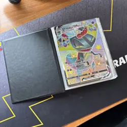 (See Photos) 23 Pokemon Oversized Cards & Binder! - Image 1