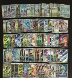 100 Lot AR CHR Pokemon TCG Chinese Card Art Rare Kingdra gardevoir SQ A20 - Image 1