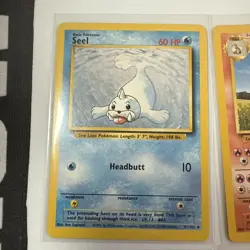 Vintage Pokemon Card Lot (15) - WOTC Base Set Unlimited LP-MP+ - Image 2