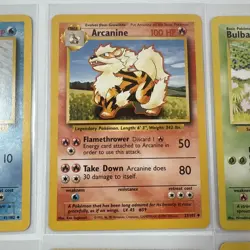 Vintage Pokemon Card Lot (15) - WOTC Base Set Unlimited LP-MP+ - Image 3