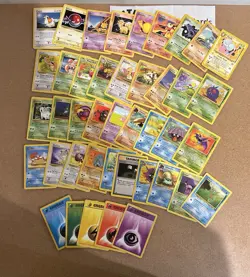 Pokemon Bulk WOTC 42 Card Vintage Lot Collection No Dups - Image 1