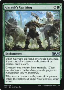 Garruk's Uprising U Core Set 2021 186 LP - Image 1