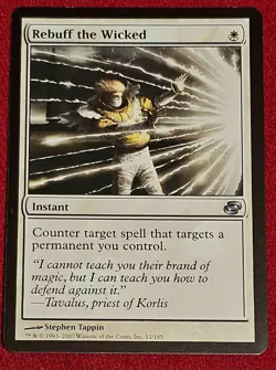 REBUFF THE WICKED, MAGIC THE GATHERING PLANAR CHAOS NEAR MINT MTG NM - Image 1