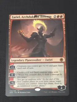 Magic: The Gathering Dungeons & Dragons Zariel, Archduke Of Avernus Mythic Rare - Image 1