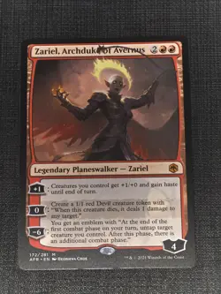 Magic: The Gathering Dungeons & Dragons Zariel, Archduke Of Avernus Mythic Rare - Image 2