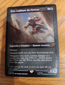 Ezio Auditore da Firenze (Foil Etched) Universes Beyond: Assassin's Creed Foil - Image 1