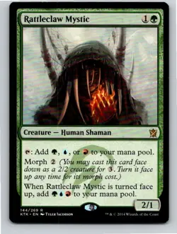 Magic the Gathering Rattleclaw Mystic Khans of Tarkir MTG Free Shipping! - Image 1
