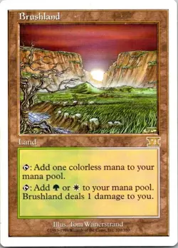 Brushland Classic MTG Core Set 6th Edition Regular - Image 1