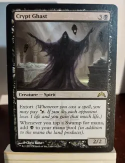 MTG Crypt Ghast Gatecrash 61 LP X1 Magic The Gathering Rare - Image 1