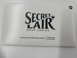 MTG Secret Lair: Featuring The Mountain Goats (Foil) (NIB) - Image 1