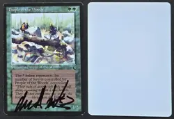 SIGNED MtG Magic Drew Tucker Artist Proof _ The Dark _ PEOPLE OF THE WOODS _1/50 - Image 1