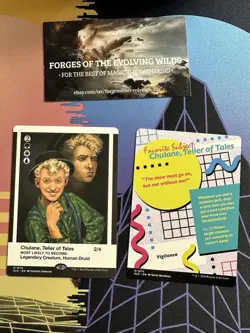 Chulane, Teller of Tales Reversible Secret Lair High: Class of '87 Non Foil SLD - Image 1