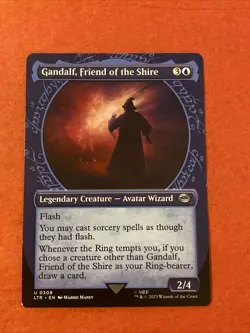 Gandalf, Friend of the Shire Showcase LOTR: Tales of Middle-earth #308 MTG - Image 1