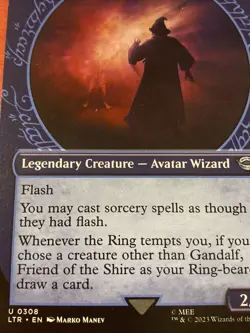 Gandalf, Friend of the Shire Showcase LOTR: Tales of Middle-earth #308 MTG - Image 3
