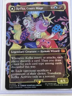 Kefka, Court Mage Borderless 0322 FINAL FANTASY Foil #322 - Image 1