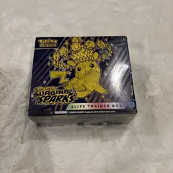 POKEMON TCG SURGING SPARKS ELITE TRAINER BOX ETB SEALED FAST SHIPPING - Image 1