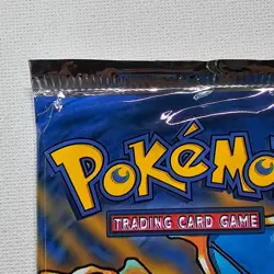 1999 Pokemon Base Set Unlimited Booster Pack Charizard WOTC Factory Sealed @4A - Image 3
