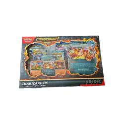 Pokemon Charizard Ex Factory Sealed Special Collection Box with 5 Booster Packs - Image 1