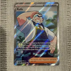 Kofu 165/142 Sv07: Stellar Crown Holo Full Art Trainer Pokemon TCG - Image 1