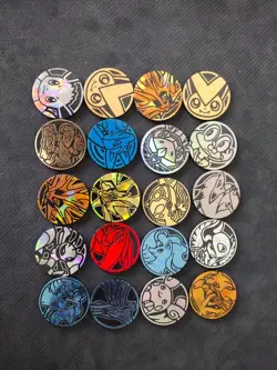 Pokemon TCG COIN LOT 20 coins - Image 1