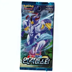 Korean Pokemon Sword & Shield "Rapid Strike" s5R Booster Pack 1EA - Image 1