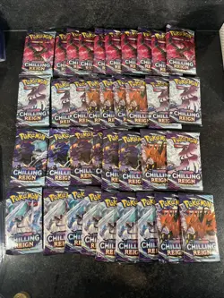 Pokemon TCG Sword & Shield Chilling Reign - 36 packs Same As Booster Box! - Image 1