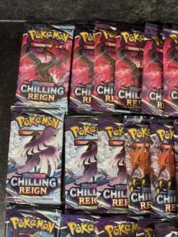 Pokemon TCG Sword & Shield Chilling Reign - 36 packs Same As Booster Box! - Image 2