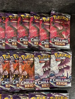 Pokemon TCG Sword & Shield Chilling Reign - 36 packs Same As Booster Box! - Image 3