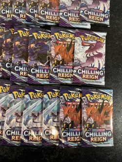 Pokemon TCG Sword & Shield Chilling Reign - 36 packs Same As Booster Box! - Image 5