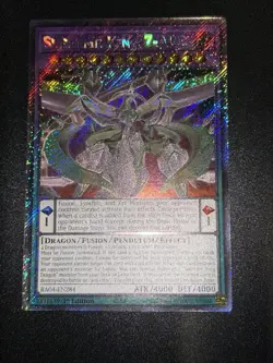 Supreme King Z-ARC Yugioh RA04-EN284 Platinum Secret Rare PSR NM - Image 1