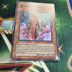 Yugioh! Blast Magician FET-EN020 Super Rare Unlimited MP - Image 2