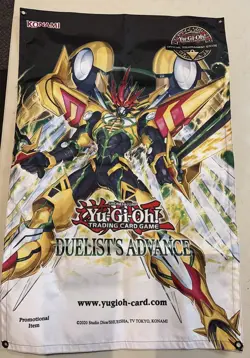 Yugioh Duelist Advance OTS Vinyl Banner - New - Promotional - Promo - Image 1