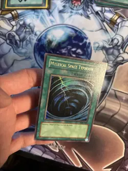 (27) Mystical Space Typhoon MRL-047 Magic Ruler Unlimited Ultra Rare LP/MP - Image 3