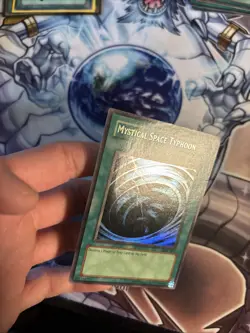 (27) Mystical Space Typhoon MRL-047 Magic Ruler Unlimited Ultra Rare LP/MP - Image 4