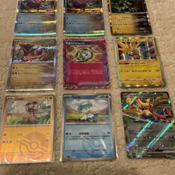 Nine Rare Japanese Pokemon TCG Cards Holo EX MINT - Image 2
