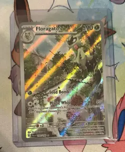 Floragato 197/193 Paldea Evolved Illustration Rare NM Pokemon Trading Card - Image 1