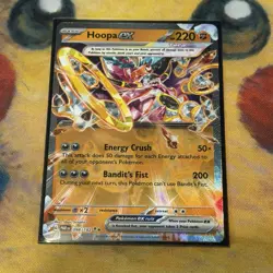 Hoopa ex 098/182 Paradox Rift Double Rare Pokemon TCG Card NM - Image 1
