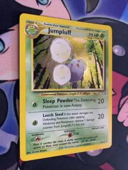 2000 Pokemon Card Neo Genesis Jumpluff 7/111 Holo Rare MP+ - Image 2