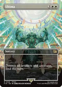 Ultima (Borderless) -Foil Near Mint MTG Universes Beyond: FINAL FANTASY - Image 1