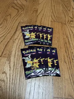 10 Packs Pokemon TCG Trick or Trade Booster Packs 2023 Halloween Card Lot Bundle 820650852572 - Image 1