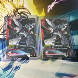 Gundam Card Game TCG: Dual Impact 2x Qubeley GD02-036 LR Mint/Near Mint - Image 1