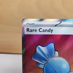 Rare Candy 175/132 Mega Evolution Full Holo Art Double Rare Trainer Pokemon Card - Image 2