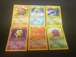Pokemon Card Lot of 6 Mixed Vintage/Modern Lot #1C PKMA - Image 1