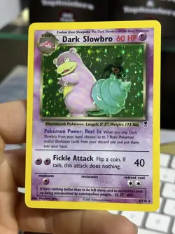 #2 Dark Slowbro 8/110 Legendary Collection 2002 Holo Pokemon Card TCG - Image 4