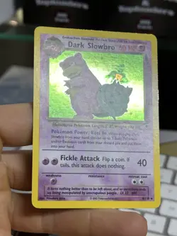 #2 Dark Slowbro 8/110 Legendary Collection 2002 Holo Pokemon Card TCG - Image 5