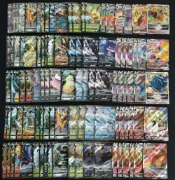 100 Lot Pokemon TCG Chinese Card RR RRR VMAX Umbreon Charizard Gengar A34 SQ - Image 1